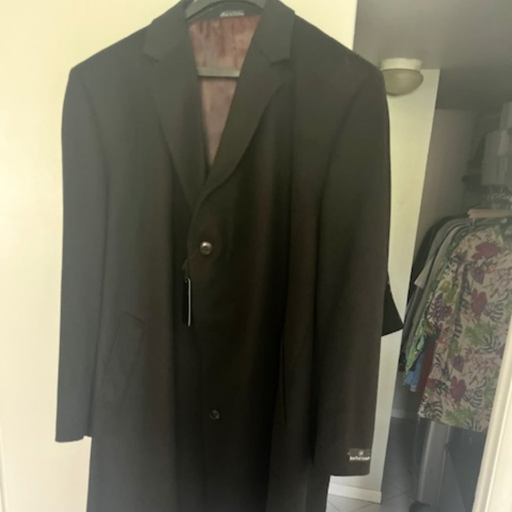 MENS OUTERWEAR WOOL BLEND COAT